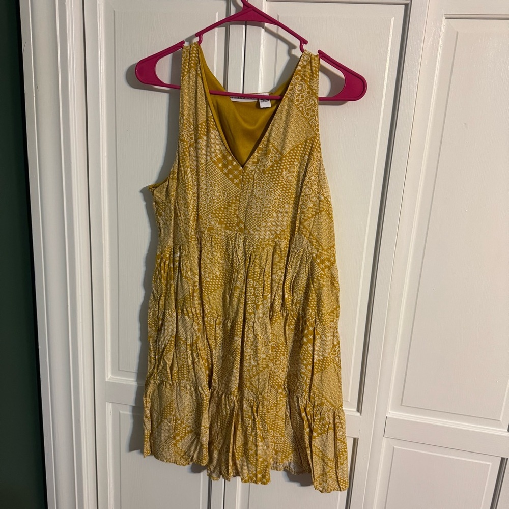 Sincerely Jules Mustard Yellow Dress